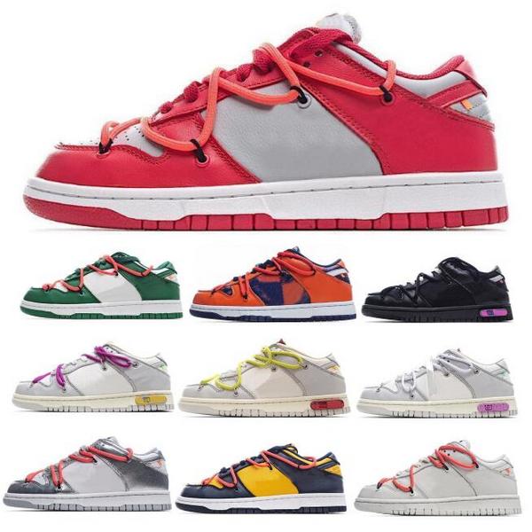 

Off Dunk Men Basketball Shoes Low Top Lot Pine Green UNC University Red Grey Dunks Skateboard Outdoor 2021 Chaussures Sports Trainers Sneakers