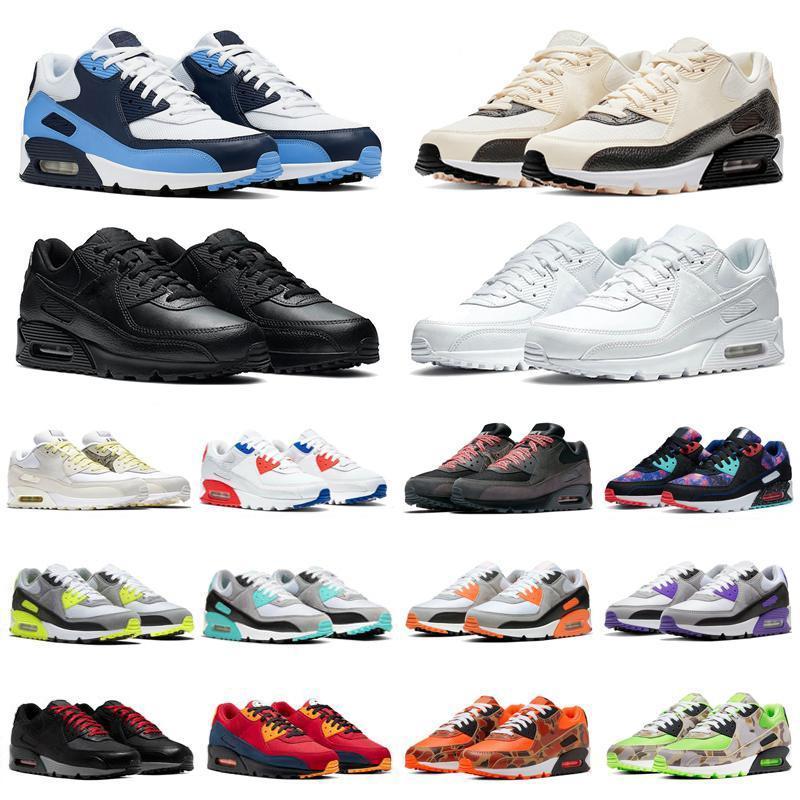 

Top Quality 90s 90 Men Women Running Shoes Day of the Dead Glasgow Cool Grey Pink All Black White Green Sports Sneakers Trainers