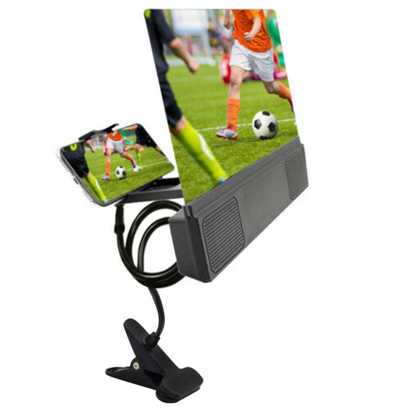 

Cell Phone Mounts & Holders Ouhaobin Mobile Screen Bracket HD Projection 12-inch With Speaker Accessories