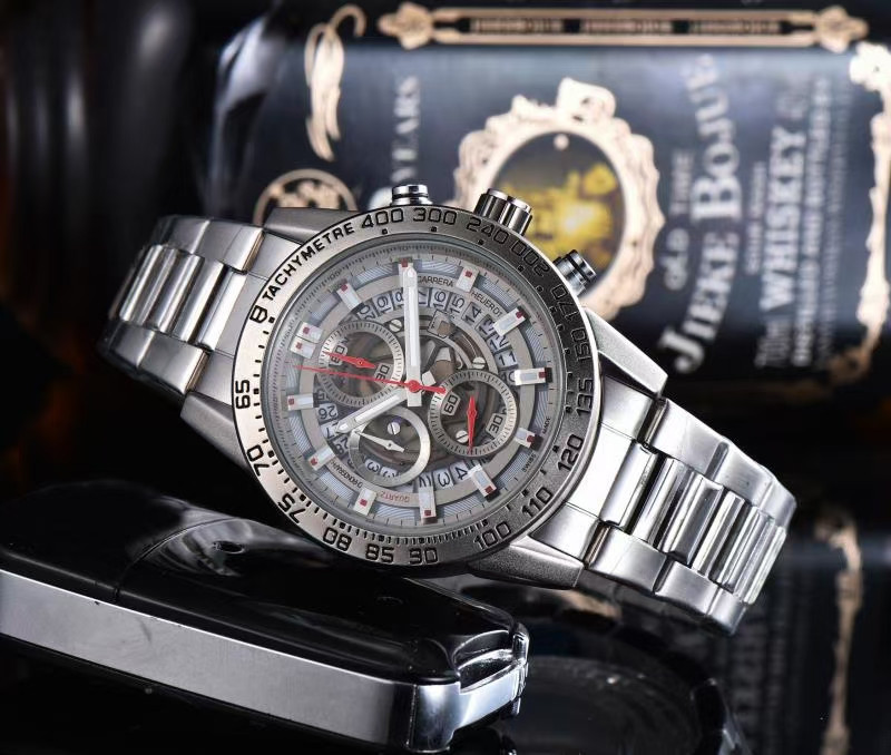 

new fashion high grade leisure quartz watch waterproof watch valentine's day g, Slivery;brown