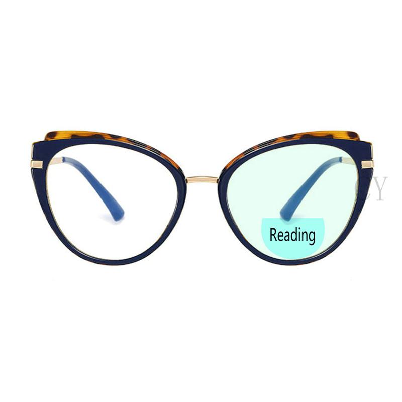 

Sunglasses Progressive Multifocal Glasses Bifocal Blue Light Reading Women Points For Reader Near Far Sight FML