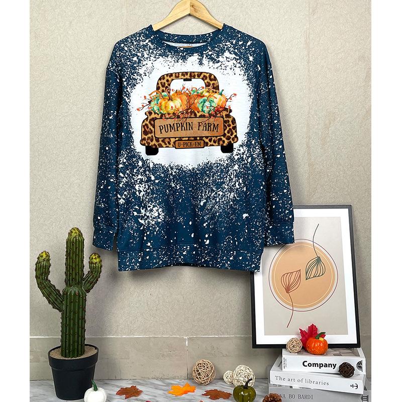 

Women's Hoodies & Sweatshirts Pumpkin Truck Womens Winter Tops Leopard Print Christmas Sweatshirt Autumn Letters Oversized Thanksgiving Hood, Black
