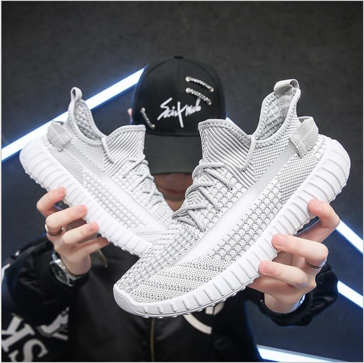 

new women and Men Shoes casual Sneakers Mens Running Shoes Wear-Resistant Comfortable breathable mesh sports shoes, Beige