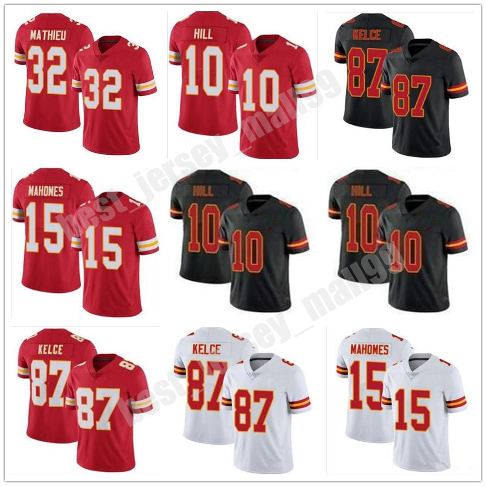 

Custom 2021 Mens Womens Kids Youth Jersey Patrick Clyde 15 Mahomes 25 Edwards-Helaire Tyrann 32 Mathieu Tyreek 10 Hill Travis 87 Kelce, Colour 7