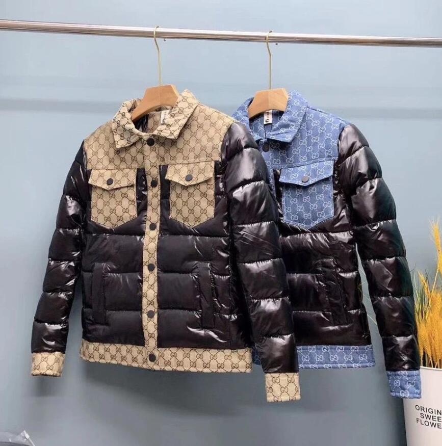 

2021 winter new Korean down jacket Brand designer Men's Clothing Warm coat Versatile casual men's jacket Couple clothes