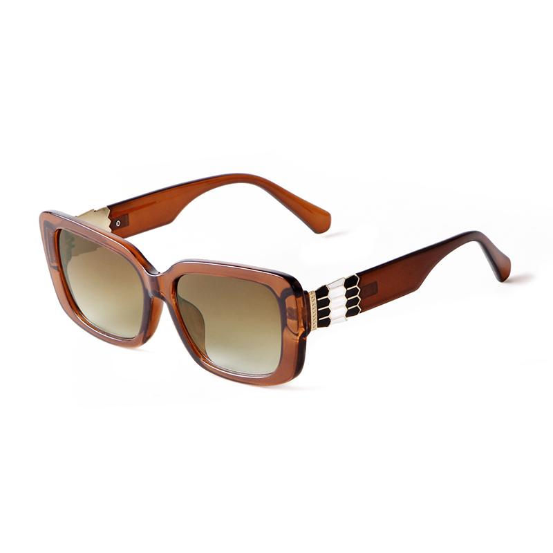 

Sunglasses Vintage Brown Rectangle Women 2022 Brand Designer Fashion Pink Shades Eyewear 90s Square Sun Glasses Men Female UV400