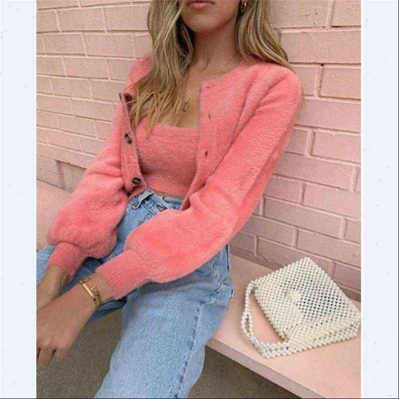 

women sweater plus size womens long sleeve knitted fluffy cardigan solid coat jacket drop high quality, White;black