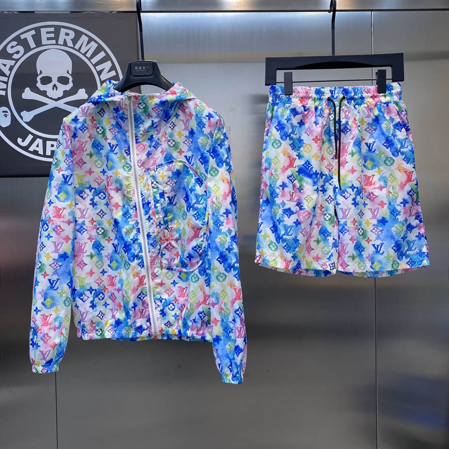 

Mens Tracksuit Hoodies Sweatshirts Sweat Clothes Men Short Tracksuits Sportswear Jackets Sets Hoodies Jogging Suit Fashion Gym Bee Printed, Gray