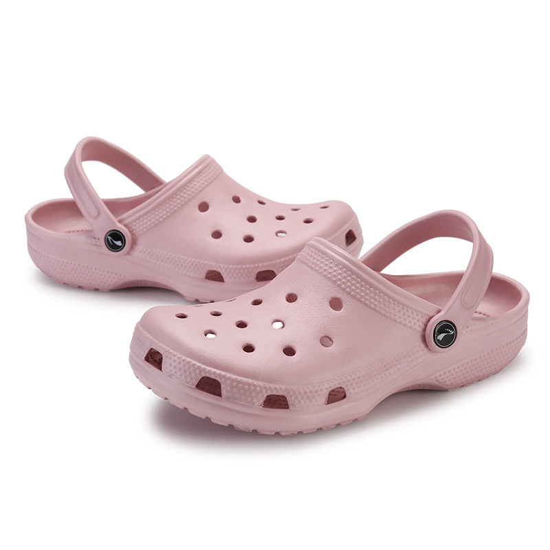 Vente chaude-2019 Nouveau Croc Fashion Beach Sandales Casual Flat Slip sur Flip Flops Hommes Chaussures creuses