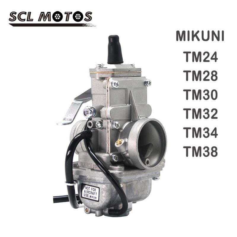 

Motorcycle Fuel System SCL MOTOS 1PC TM24 TM28 TM30 TM32 TM34 TM38 Mikuni Carburetor Vergaser Carb Flat Slide Spigot