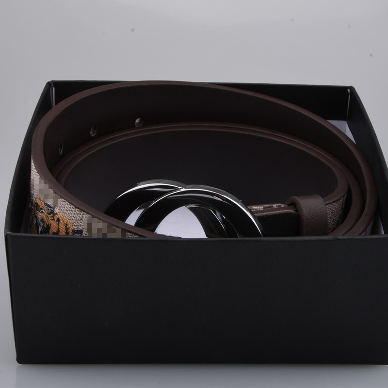 

men womens belt women mens designers belts Fashion casual business waistband gold silver black smooth buckle female waist, Black;brown