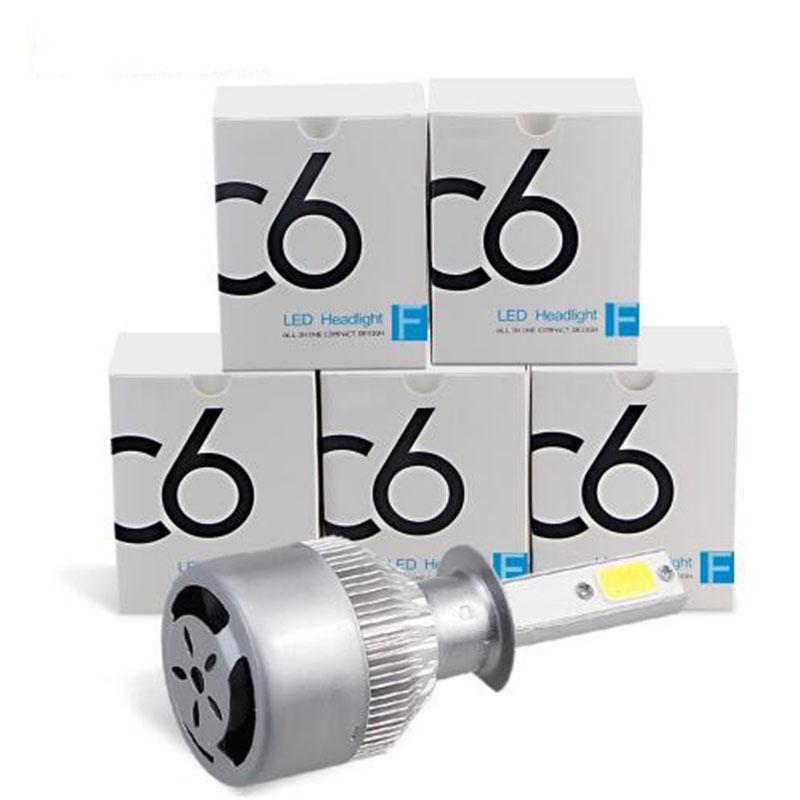 

Car Headlights 2pcs H4 LED Headlight Bulbs H1 H3 H7 H11 9005 9006 9012 Lights 9004 9007 H13 Hi-Lo Beam Auto Headlamp Styling