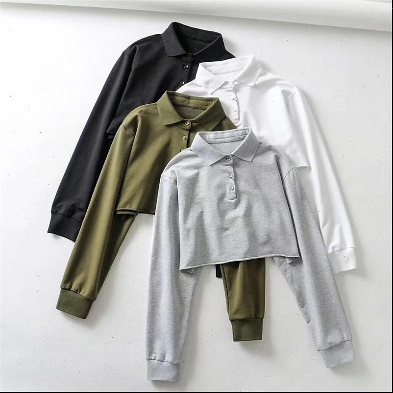 

autumn womens sweatshirts winter women hoodies lapel knitted long sleeve crop pullovers femme fashion black gray spring jumpers