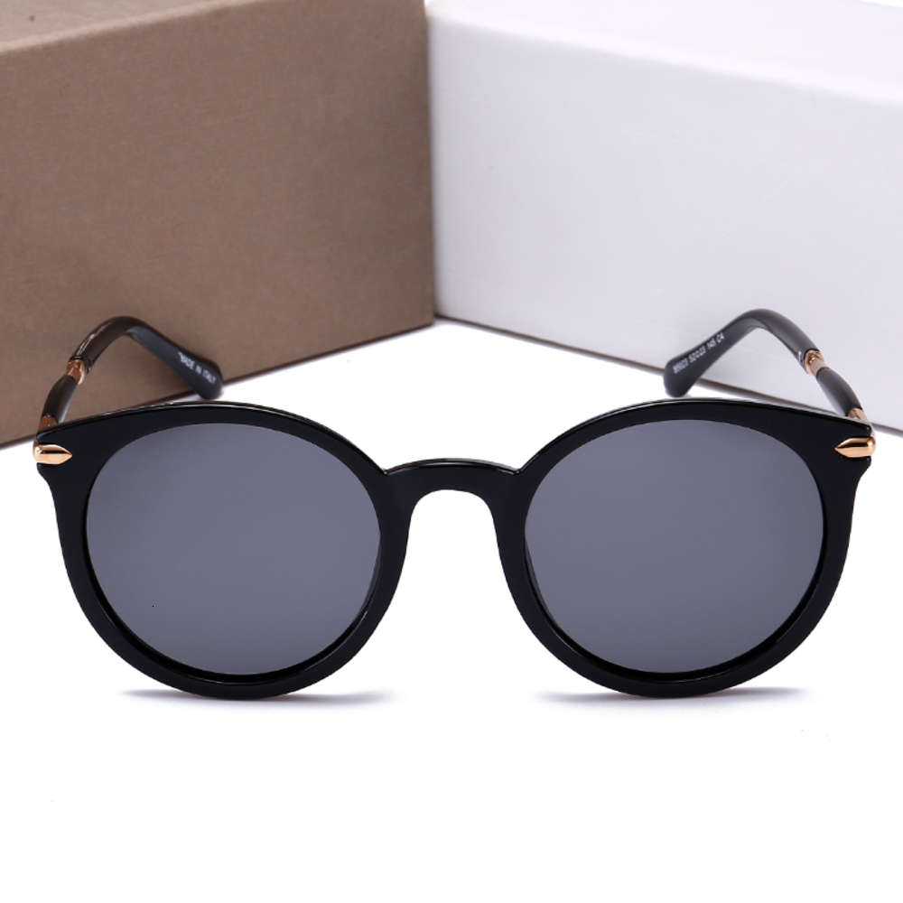 

luxury fashion designer oval sunglasses fashion cat eye sunshade sunglasses retro style anti-ultraviolet lens, White;black
