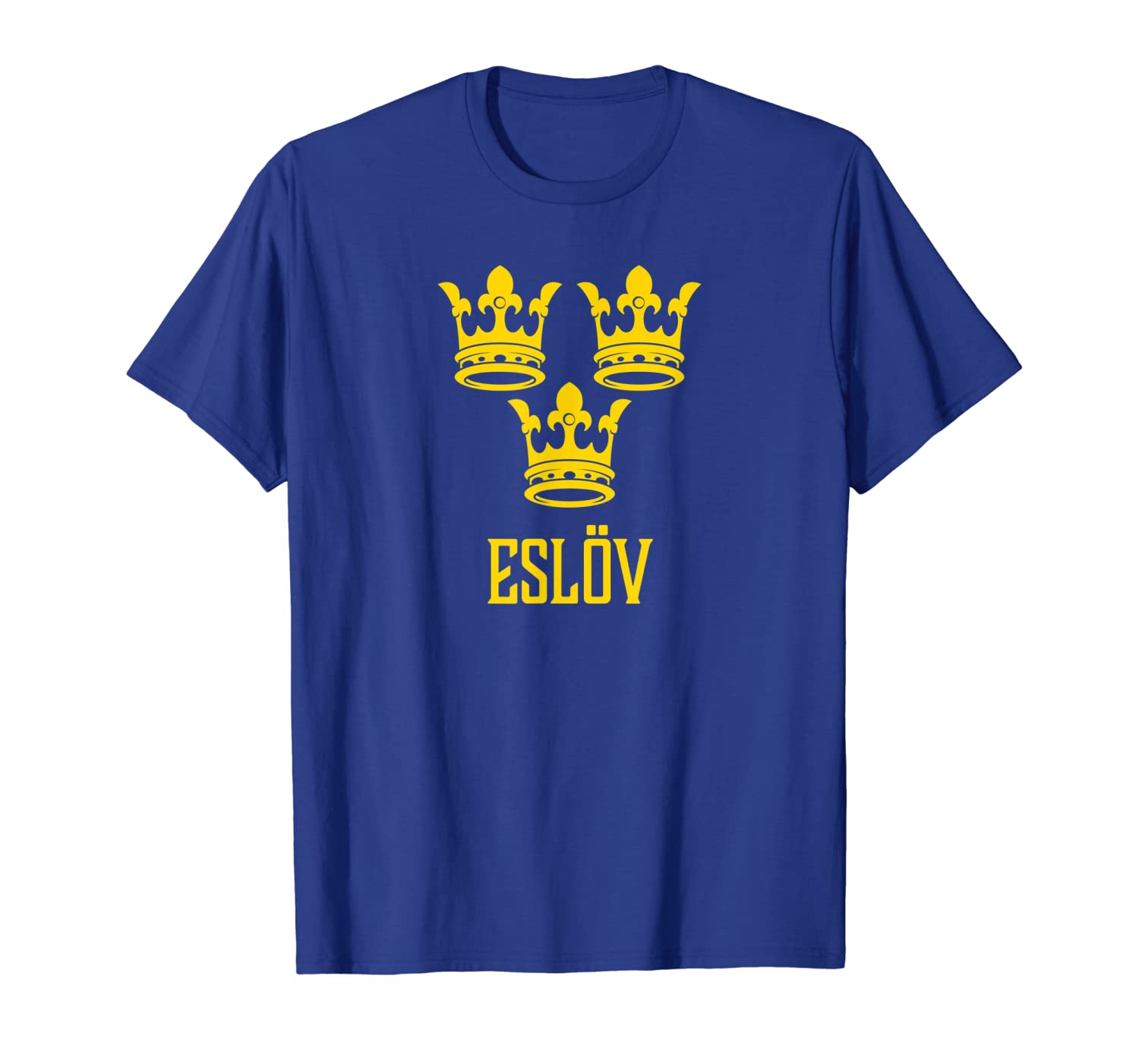 

eslov, sweden - swedish sverige t-shirt, White;black
