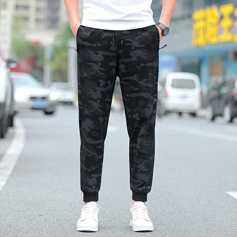

8xl 9xl 10xl elastic waist women pant plus size sweatpants loose casual big camouflage joggers harem mens clothing, Black