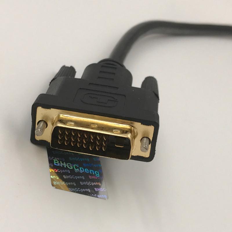 To VGA Cable Gold Pluged DVI-D 24+1 Male HDTV Female 1080P Converter For Monitor Projector PC 1Pcs 22cm Audio Cables & Connectors-image-696781035