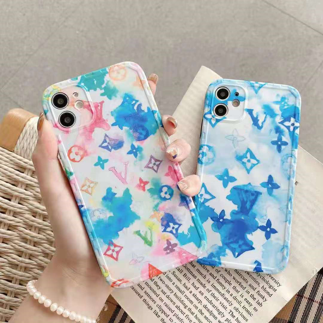 

classic paint designer l phone cases for iphone 12 promax 12pro 11 xs max xr x 8 plus come with box