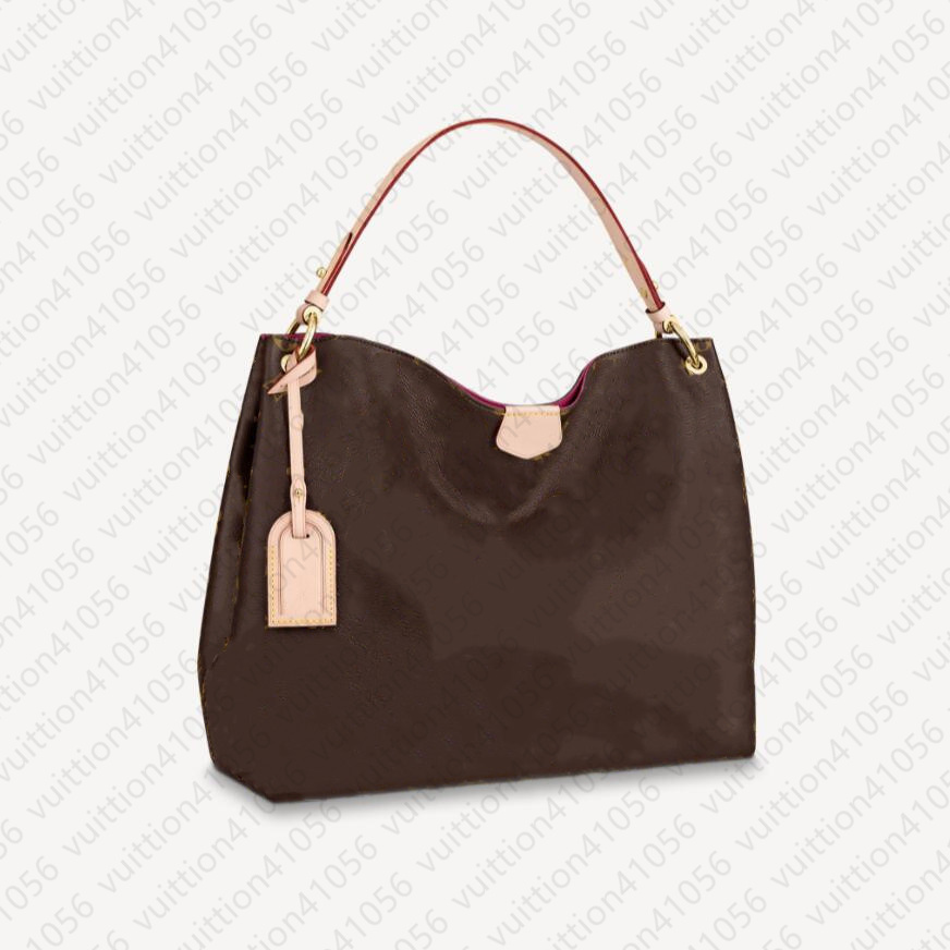 

Brands fashion quality women shoulder bags Large totes shopping handbag tote satchel Retro purse(N44045)3 color, Dust bag