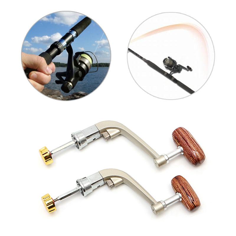 

L/M Metal Rotatable Knob Handle Grip Fishing Spinning Reel Gear Tackles Tool Parts Baitcasting Reels
