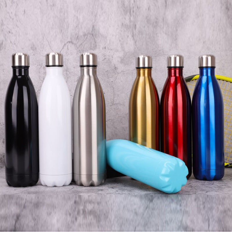 1000ML Stainless Steel Sport Water Bottle Travel Bottle Insulate-image-731777143