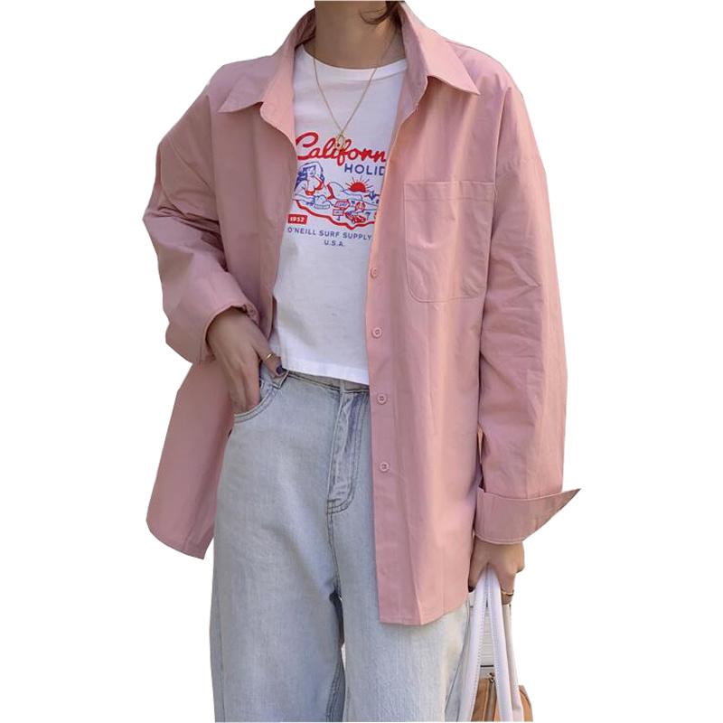 

Women's Blouses & Shirts Women Long Sleeve Shirt Fashion Clothes White Black Slim Patchwork Dot Cotton Blouse Office Ladies Plus Size Formal, Beige