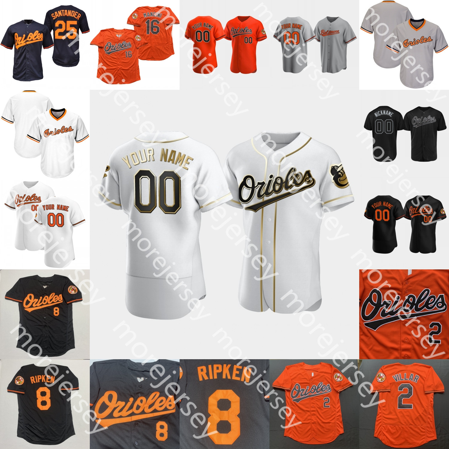 

2021 Custom Baseball Jersey Paul Fry Dean Kremer Travis Lakins Wade LeBlanc Jorge Lopez John Means Mac Sceroler Scott Sulser Tate Valdez Zimmermann Hyde Hernandez, Pullover grey