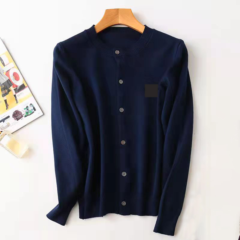 

21ss Famous brand designer sweater luxurious men & women round neck trend Button Cardigan embroidery fashion autumn and winter couples loose jacket