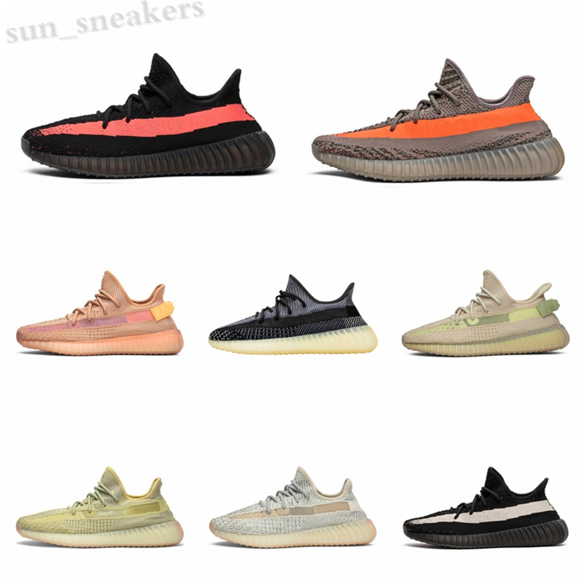 

2021 Running Shoes Sply 35c Semi Frozen Yellow Blue Tint Sesame Beluga 2.0 Cream Men Women Sneakers RG06