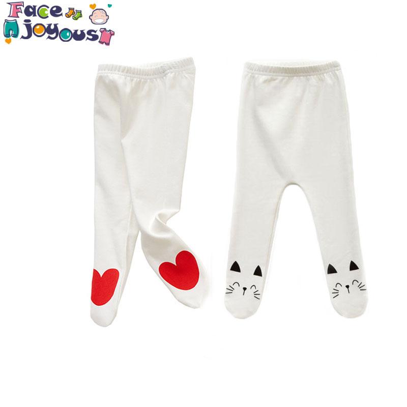 

Trousers Born Unisex Baby Pants 0-24m Cotton Mid Waist Infant Boys Girls Bag Foot Even Socks Leggings, Blue