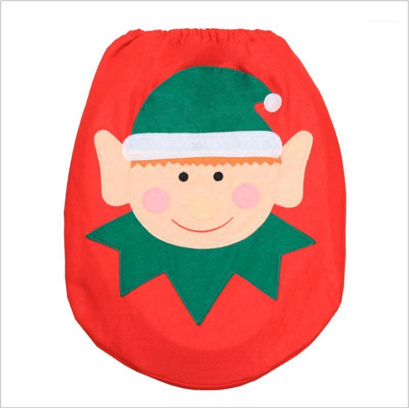 

Christmas Decorations Year Xmas Decoration Ornament 2021 Gifts For Home Santa Claus Toilet Lid Cover