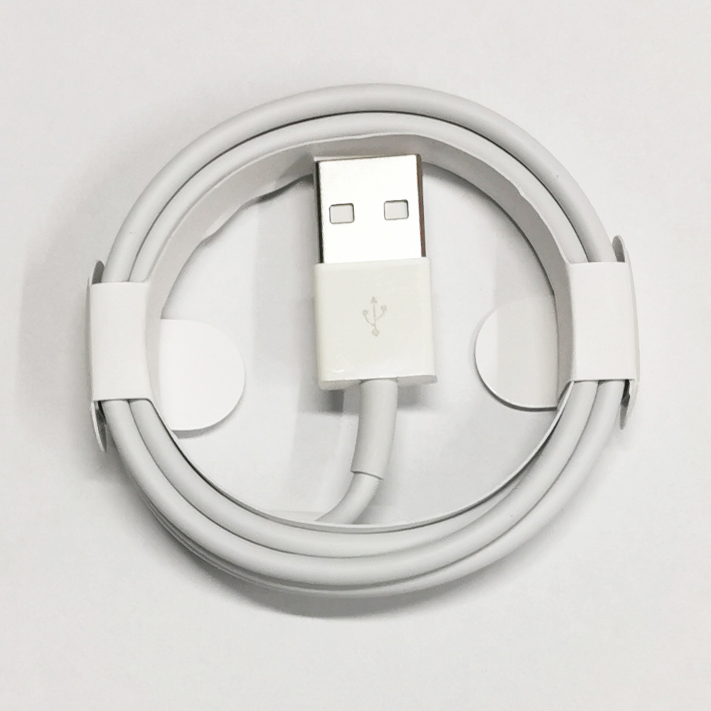 

USB to IOS Data Cables for iphone 6 7 8 1m 3ft 2m 6fit Phone Quick Charging Cable, White