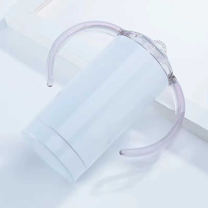 

12oz Sublimation Blank Baby Water Bottle Double-layer Children's Binaural Tumbler Vacuum Insulated Cup Sea Ship