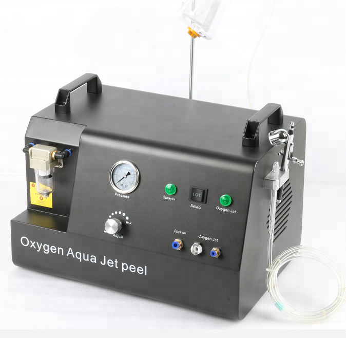 Portable multi-functional oxygen jet peel HydraDermabrasion Deep Cleansing Dermabrasion skin rejuvenation facial microdermabrasion machine-image-723041886