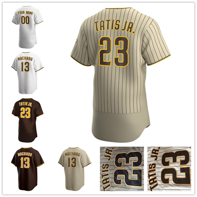 

#13 Manny Machado Blake Snell Baseball Jersey Fernando Tatis Jr. Yu Darvish Jake Cronenworth Tony Gwynn Trent Grisham Wil Myers Drew Pomeran, Blue;black