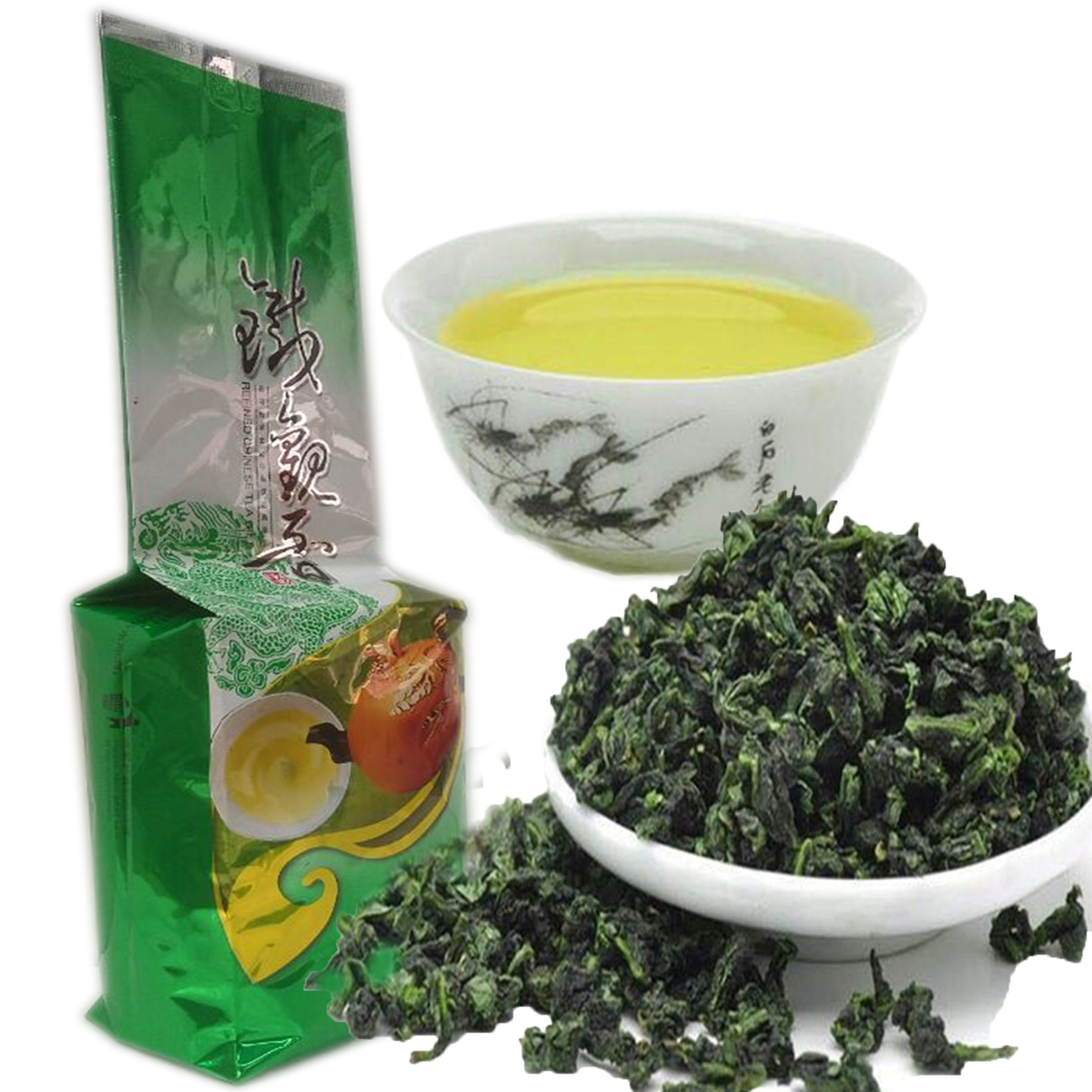 

250g Chinese Organic Oolong Tea Anxi Tieguanyin Green Tea Vacuum Pack New Spring Tea Healthy Green Food Preference