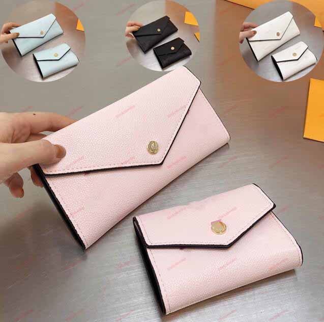 

Classic Wallet With Buckle soft leather long Purse section the credit Card holder Short Rectangular men and women hbp fashion leisure Flower wallets, Box