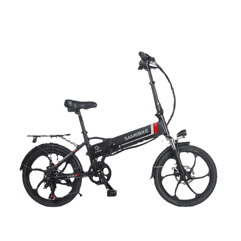 

20 inch 48V10.4AH aluminum alloy folding electric bicycle 350W High speed brushless gear motorSHIMANO 7 Speed