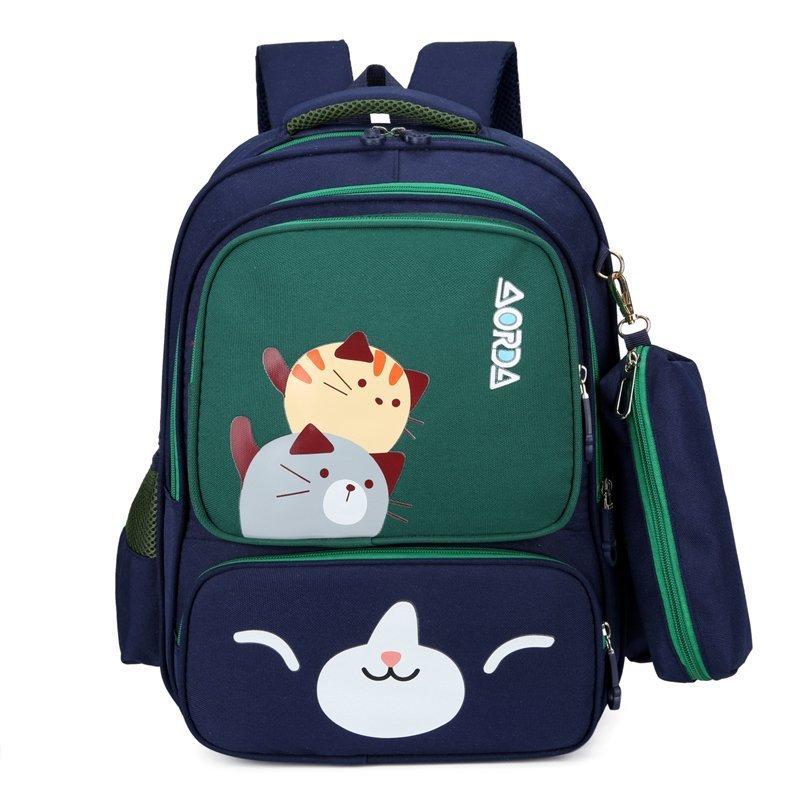 

School Bags Waterproof Children For Girls Boys High Quality Nylon Backpacks Kids Backpack Mochilas Infantil Bolsa Escolar, Green