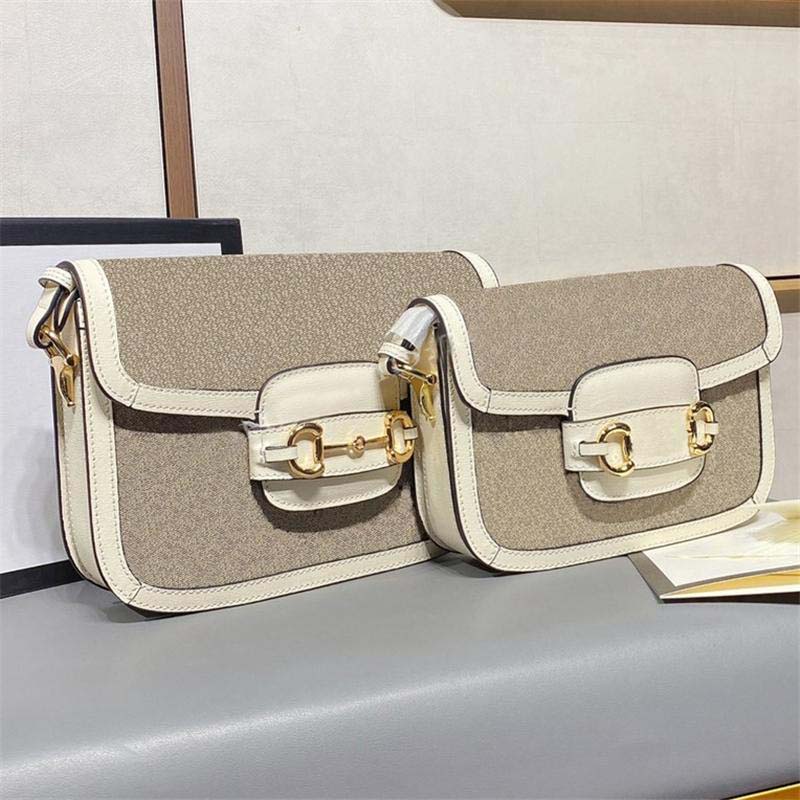 

highend Women Luxurys Designers 1955 Series Saddle Bag 2021 pattern Horsebit Handbag Shoulder Cosmetic Bags Fashion CrossBody Purses Handbags Tote Shopping, Style z