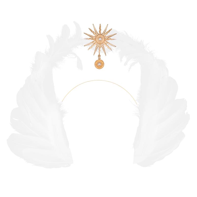 

Hair Clips & Barrettes 1Pc Retro Style Hairband Decorative Headband Girl Fashionable Metal Headdress, Golden;silver