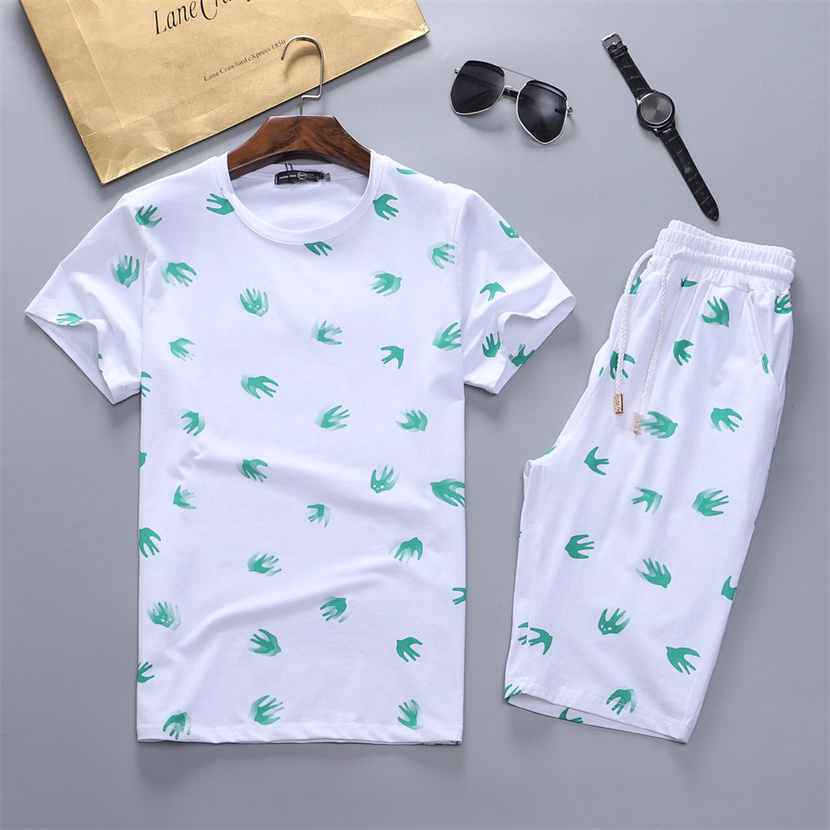 

2021 Men's designer t shirt Tracksuits mens Jogging suits fashion sportswear suit men luxury clothes summer running wear T-shirt short-sleeved Free delivery