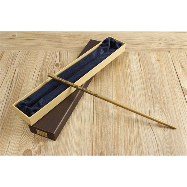 

New Iron Core New Quality Deluxe COS Luna Lovegood HP Magical Wands Gift Box Packing Free Train Ticket X0522