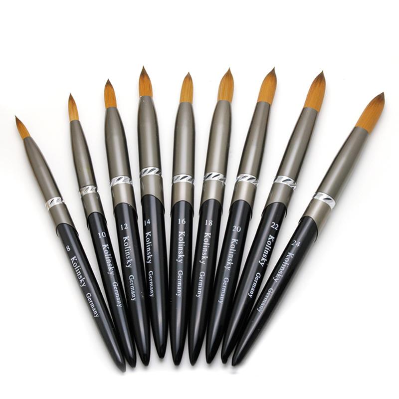 

Nail Brushes Brush Crystal Pen Manicure Gel Art Acrylic Liquid Powder Carving 8/10/12/14/16/18 Tool