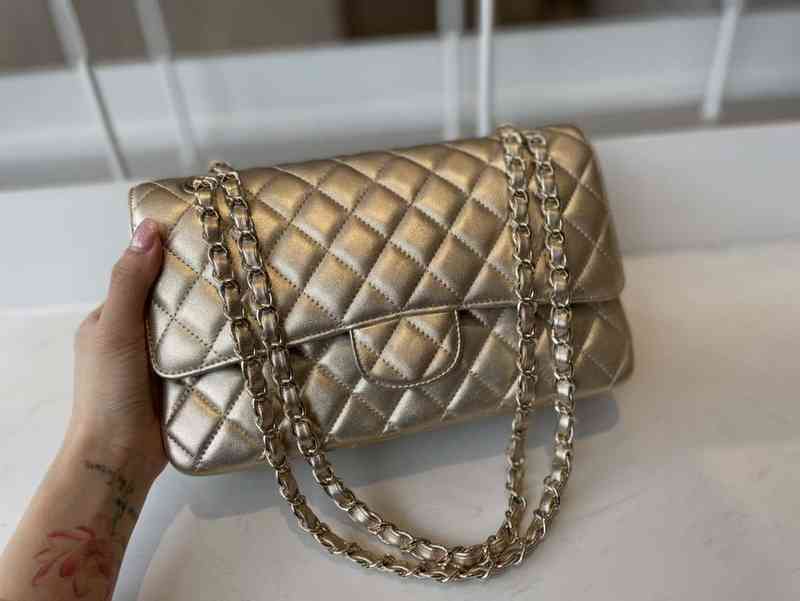 

2021 New Top Luxury Jewelry Lady Chain Shoulder Bag 100% Real Sheepskin 1:1 Quality Messenger Handbag Small Square