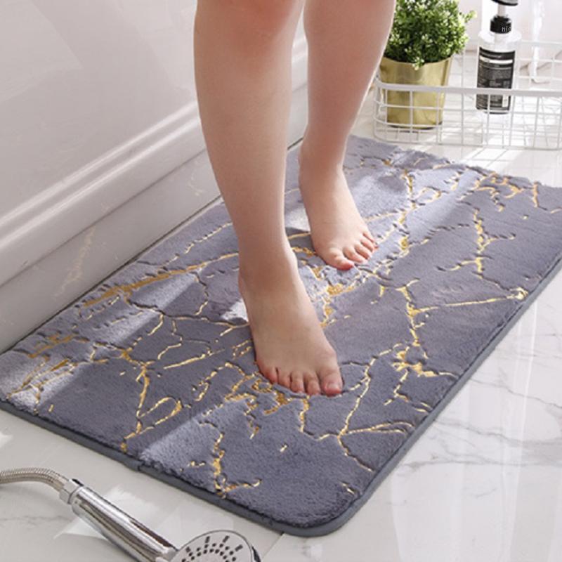 

Carpets Living Room Sofa Area Mat Home Floor Carpet Soft Bathroom Artificial Hair Anti-skid Water Absorption Shower