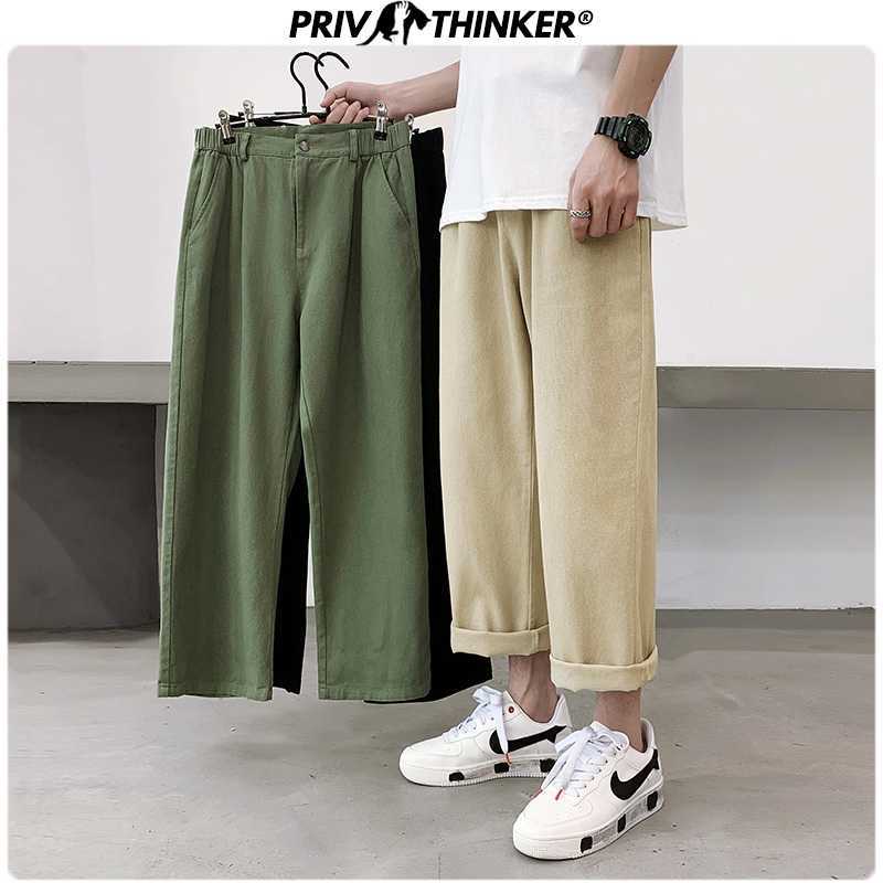 

Privathinker Korean Solid Color Men Harem Pants Men's Cotton Casual Straight Pants Japanese Streetwear Man Trousers 210616, Black(asiansize)