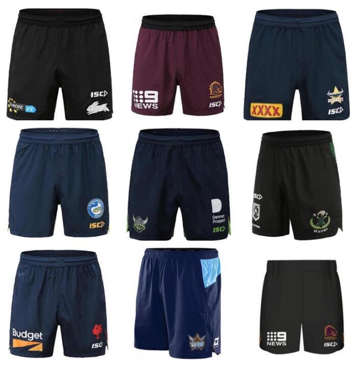 

NRL Rugby League Jerseys 2021 Melbourne Storm parramatta eels short shorts Brisbane Broncos Warriors 3xl penrith panthers 20-21, Black;yellow