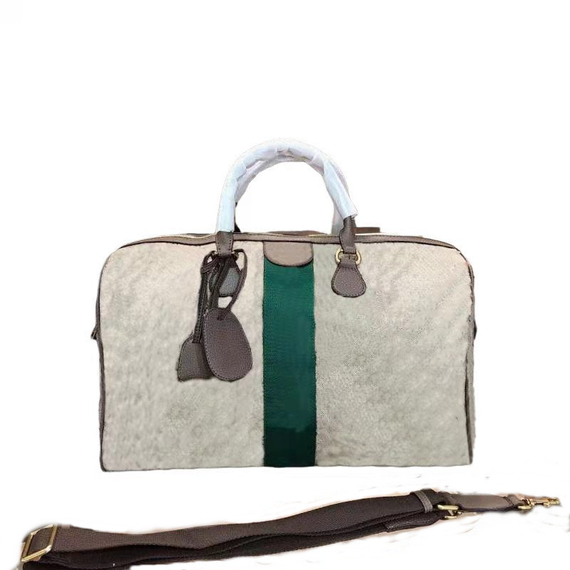 

Fashion Men Women Travel Bag Duffle Brand Designer Luggage Handbags Large Capacity Sport 45CM High Quality Reading Letters Duffel Bags, Customize