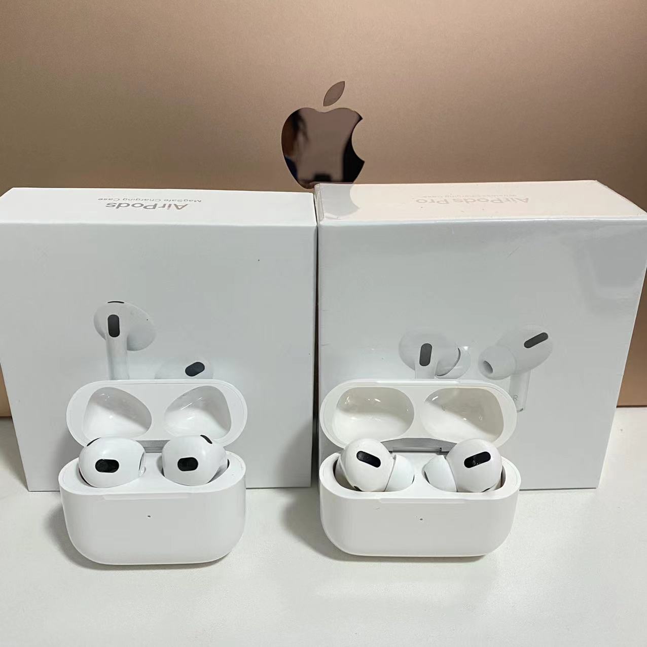 

Air H1 Wireless Earphones Chip GPS Rename Air Ap pro Gen 2 3 Pods Pop Up Window Bluetooth Headphones auto paring wireles Charging with retail box, White